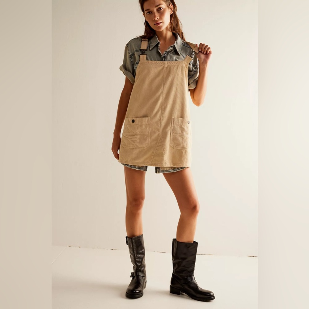 We The Free Overall Smock Mini Cord Top